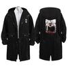 Tokyo Ghoul Kaneki Ken Long Trench Coat Anime Cosplay Hooded Sweatshirt Jacket Teen Boys