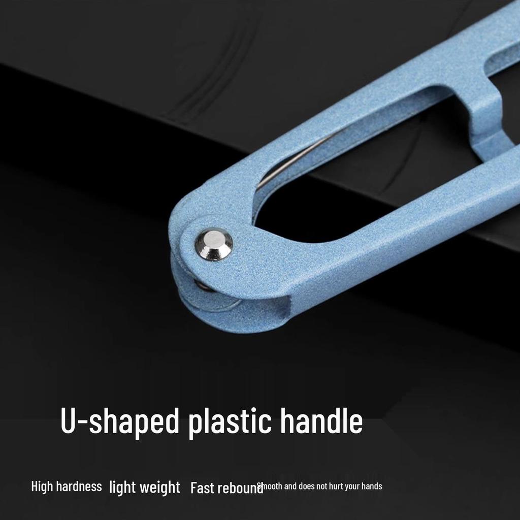 Zhang Xiaoquan U-Shaped Yarn Scissors: Small, Spring-Loaded Thread Cutter for Trimming, Sewing, and Cross Stitch Projects