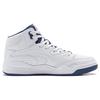 Li-Ning Desert Original Fabric Synthetic Leather Non-Slip Wear-Resistant Breathable High-Top Sneakers Men Sneakers White Blue AGCT285-1