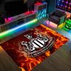 Футбольный дизайн Newcastle United Хрустальный бархатный ковер Уютный Не?Нескользящий ковер с принтом для спальни, гостиной, прихожей