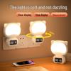Cartoon Night Light: Baby Breastfeeding & Eye Protection Bedside Lamp