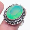 Fire Opal Gemstone 925 Sterling Silver Jewelry Ring Size 8