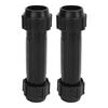 Plastic Kayak Paddle Connector Black Paddle Connector Oars Shaft Connector Inflatable Boat
