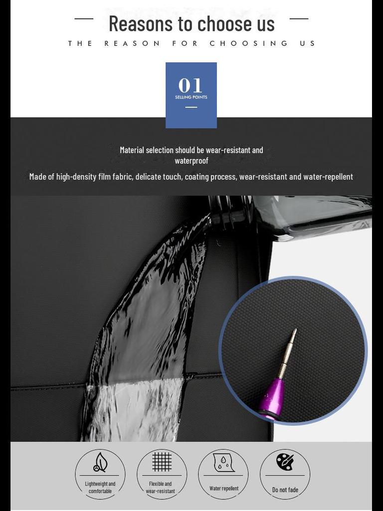 Мужской водонепроницаемый рюкзак для деловых поездок большой вместимости