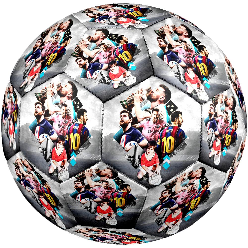 Messi Size 5 Football Machine-Stitched Indoor Outdoor Universal Football Unique Gift for Soccer Lovers