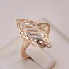 Vintage Oval Geometric Texture Full Zircon Women Finger Rings Fashion Daily Personality Jewelry