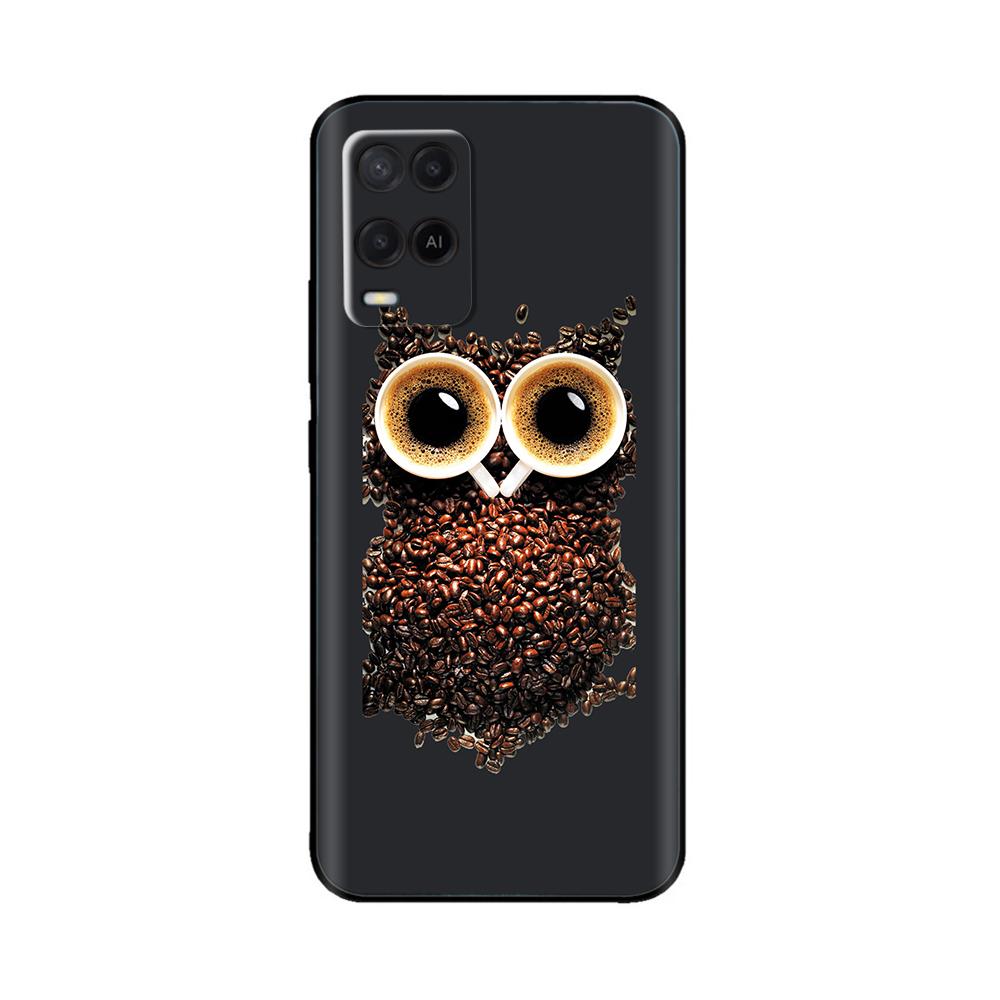 Для Oppo A54 A74 Чехол Мягкий Черный Силикон ТПУ Задняя Крышка Телефона для Oppo A54 4G CPH2239 A54 5G CPH2195 A74 4G 5G Чехол Крышка Coque