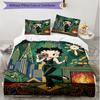 3pcs Duvet Cover Set (1*Duvet Cover + 2*Pillowcase, Without Core), Betty Boop Print Soft All‑Season Bedding Set, Home Bedroom Decor Gift