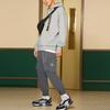 Баскетбольная серия Li Ning повседневные быстросохнущие зауженные брюки-карго мужские брюки темно-синего цвета AKXR039-1