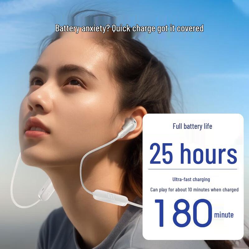 JBL TUNE 235BT Semi-In-Ear Neckband Bluetooth Headphones