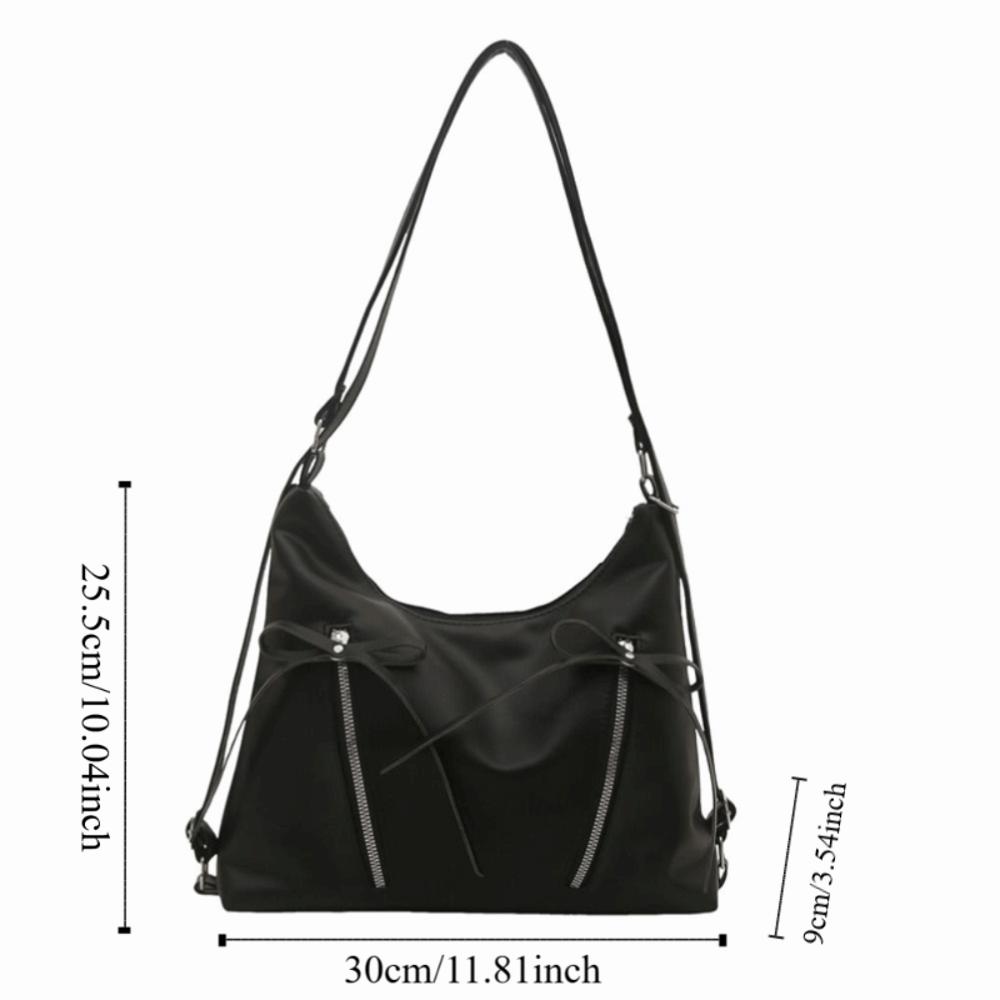 Korean New Style Bow Tote Bag Large Capacity Bow Crossbody Bag Bowknot Shoulder Bag Ladies/Girls