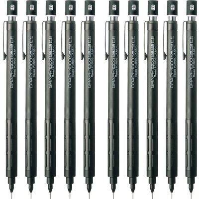 PENTEL Механические карандаши Graph 1000 Four Pro 10 PG1005 0,5 мм, количество,