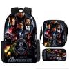 Набор рюкзака с принтом Мстителей Ткань Оксфорд Пенал Школьные принадлежности