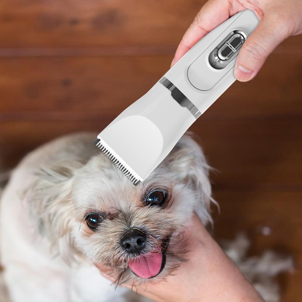 Машинка для стрижки питомцев Собака 4 в 1 Электрическая стрижка шерсти Питомец Кошка Цифровой дисплей Устройство для шлифовки ногтей Волосы