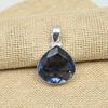 Beautiful Tanzanite Gemstone 925 Sterling Silver Pendant Handmade Jewelry Gift For Women
