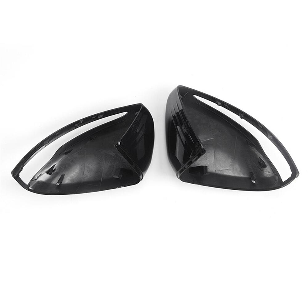 2x Накладки на зеркала Глянцевые Черные Для Mercedes Benz W205 X253 W213 W222 2014-2019
