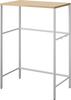 Jitsugyo Separation Trash Can Rack White X X Tower Trash Top Storage Range Rack Kitchen Rack 1666 (Yamazaki Jitsugyo) W57.8 D36.5 H84.4cm