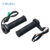 12V 22mm Motocross Hot Hand Grips Heated Grip for Motorcycle Adjustable Soft Rubber Throttle Vertical Electric Grip ATV Bike
