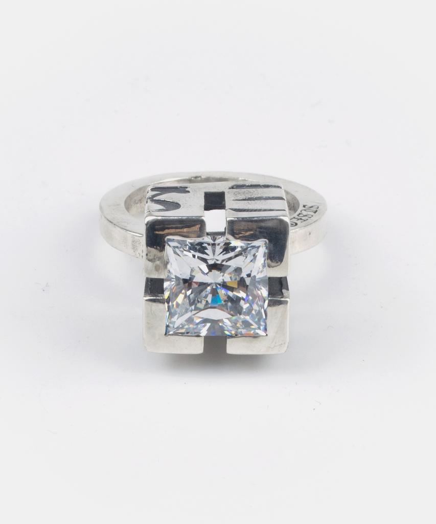 Sheen666 Bonus Series Square Silver Ring (Type B)