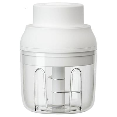 Электрический измельчитель чеснока с зарядкой через USB, беспроводной, с 3 лезвиями, для чеснокодавилки, приправ, мяса