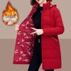 2024 Plus-Size Cotton Coat for Women: Winter Padded Jacket for Middle-Aged and Elderly