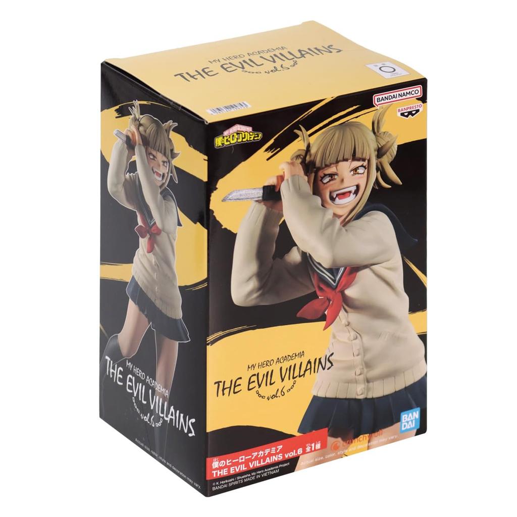 Banpresto Моя геройская академия ЗЛЫЕ ЗЛОДЕИ Химико Тога том 6