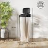 50L Stainless Steel Sensor Bin - Silver Tone