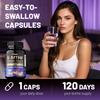 Rich in a blend of vitamins B12, B2, and B6; supports brain health; helps improve mood; suitable for adults.