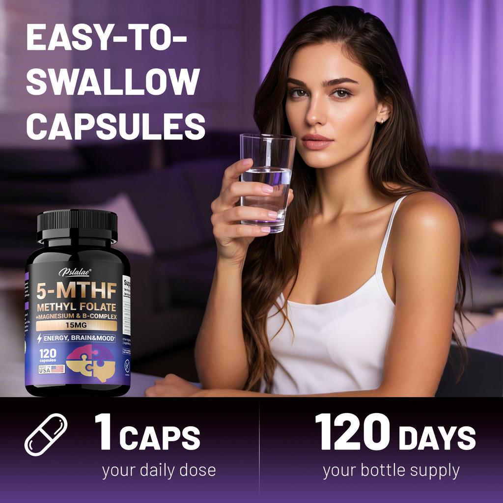Rich in a blend of vitamins B12, B2, and B6; supports brain health; helps improve mood; suitable for adults.