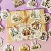 50 шт. наклеек с пасхальным кроликом и яйцами, милые мультяшные наклейки с кроликом для скрапбукинга, пасхальной чашки, блокнота, украшения багажа, праздничные