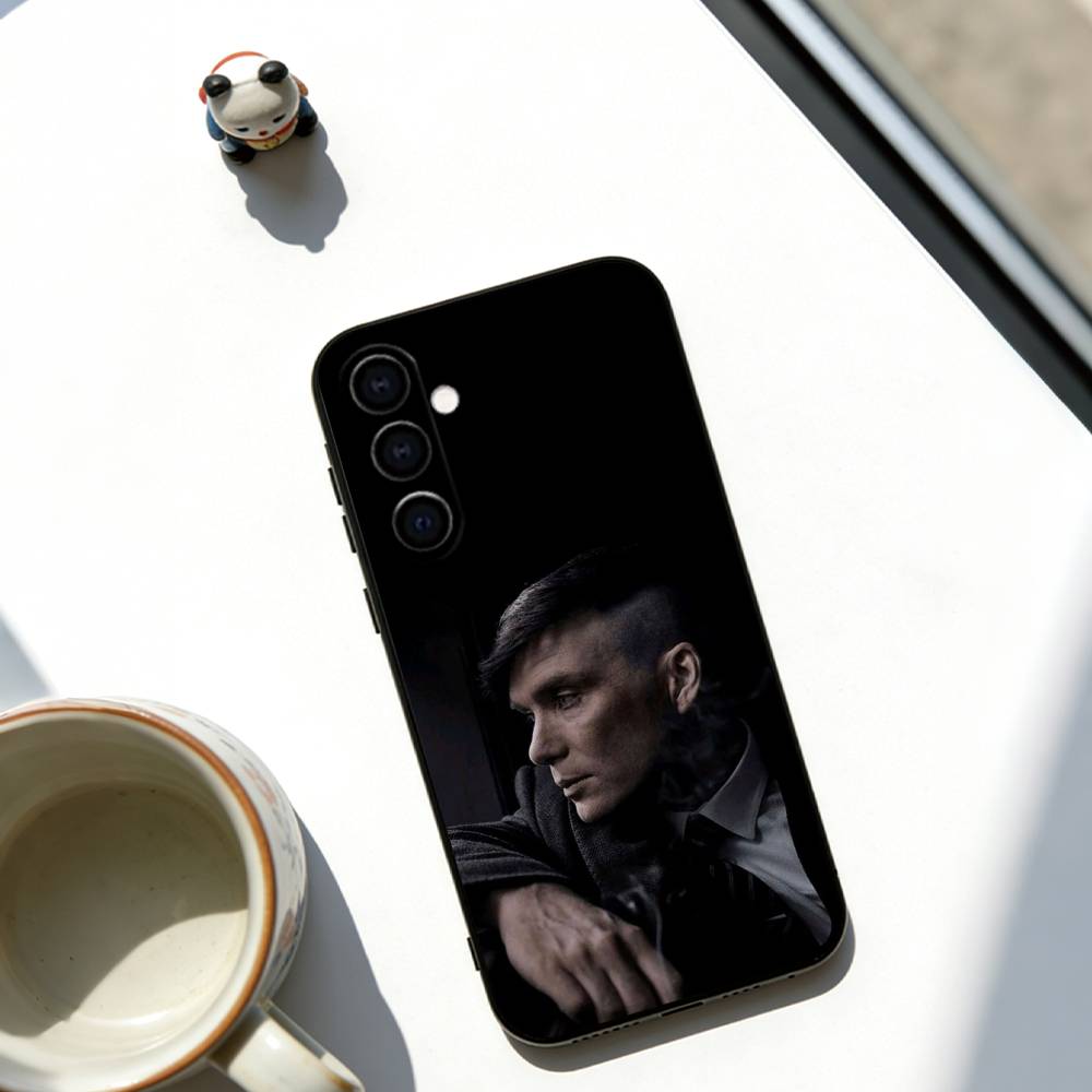 Чехол для телефона Peaky Blinders для Samsung Galaxy A73, A72, A71, A70, A53, A52, A51, Другие Мягкий Черный Чехол