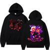 Sweatshirts Street Trend Casual Oversized PulloversAmerican Anime Helluva Boss Print Hoodie Unisex Women Fashion Cartoon Hooded Unisex