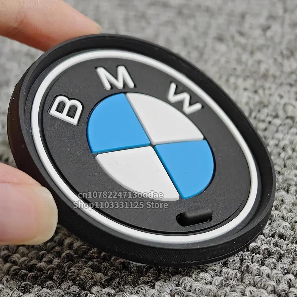Thickened Version Silicone Rubber Car Water Coaster for BMW E90 F10 E60 F30 F20 E92 F15 F16 X M 1 2 3 4 5 6 Series Accessories DA2