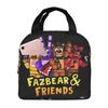 Персональная термосумка FNAF At Freddys для пикника на природе, игры на выживание, портативный термоконтейнер, ланч-бокс для мужчин и женщин