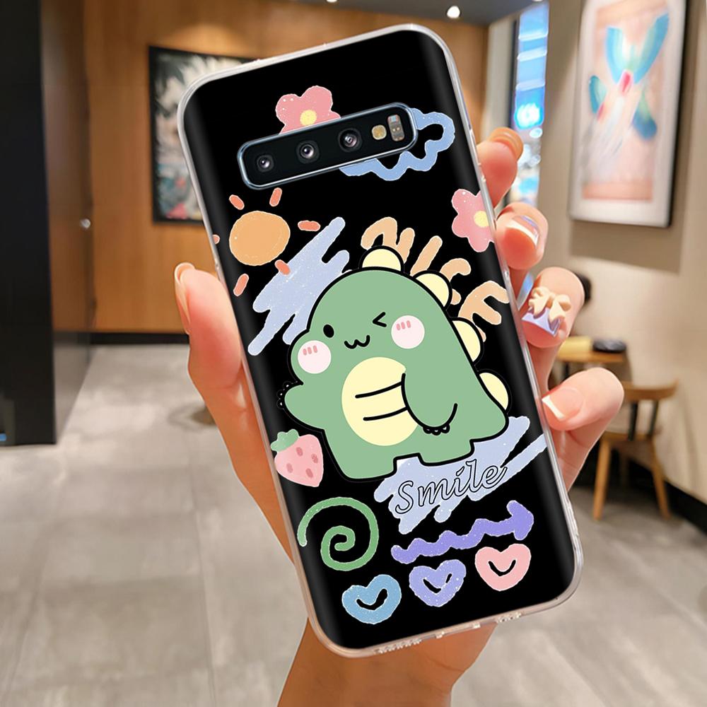 Чехол для Samsung Galaxy S10 Plus Задняя крышка Прекрасные Цветы Легкие Чехлы Для Samsung S10 S 10+ S10E Мягкий ТПУ Чехол
