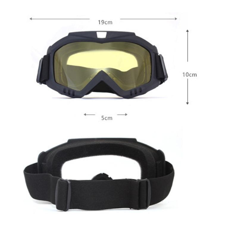 Неполяризованные Ветрозащитные Очки для Мотокросса, Мотоцикла, Мужские, Женские, для Занятий Спортом на Открытом Воздухе, Велоспорта, Альпинизма