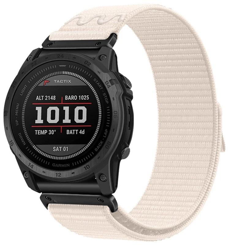 Ремешок Quickfit для Garmin Fenix 8 FE 7 7X Pro Ремешок для часов 22 26 мм Нейлоновый плетеный ремешок для Enduro3 2 Fenix 5 5X 6 6XPro 51 мм Браслет