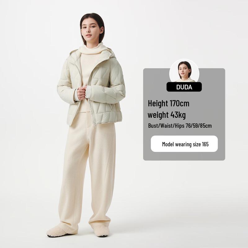 Tanboer Женский легкий короткий пуховик с капюшоном 5330262Z