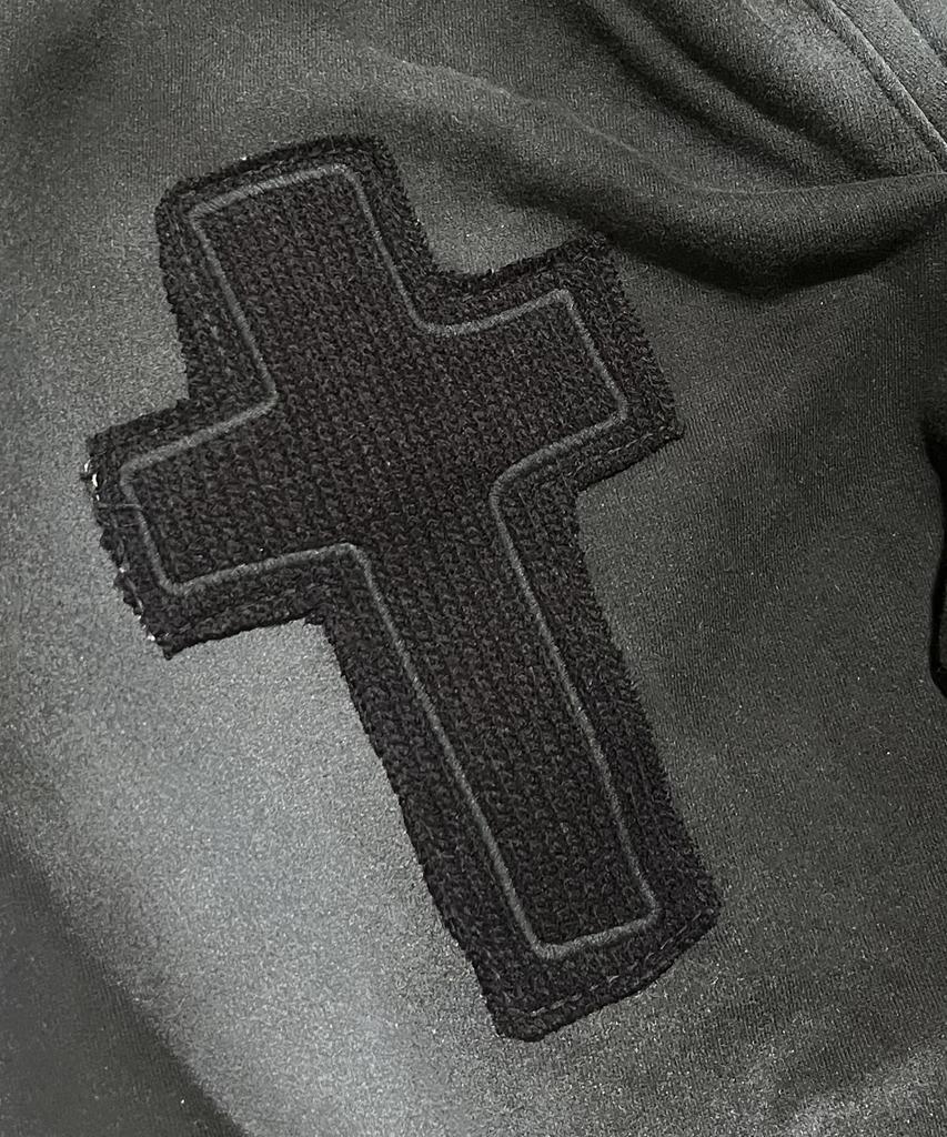 SK8ER ROCK Cross Grunge Свитшот Широкие Штаны ((черный))