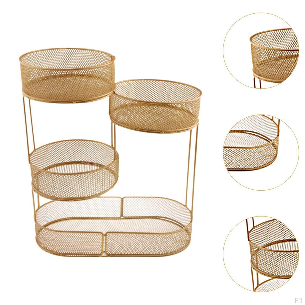 Корзина для фруктов на столешницу, подставка для фруктов, большая емкость, контейнер для вечеринок, сервировка