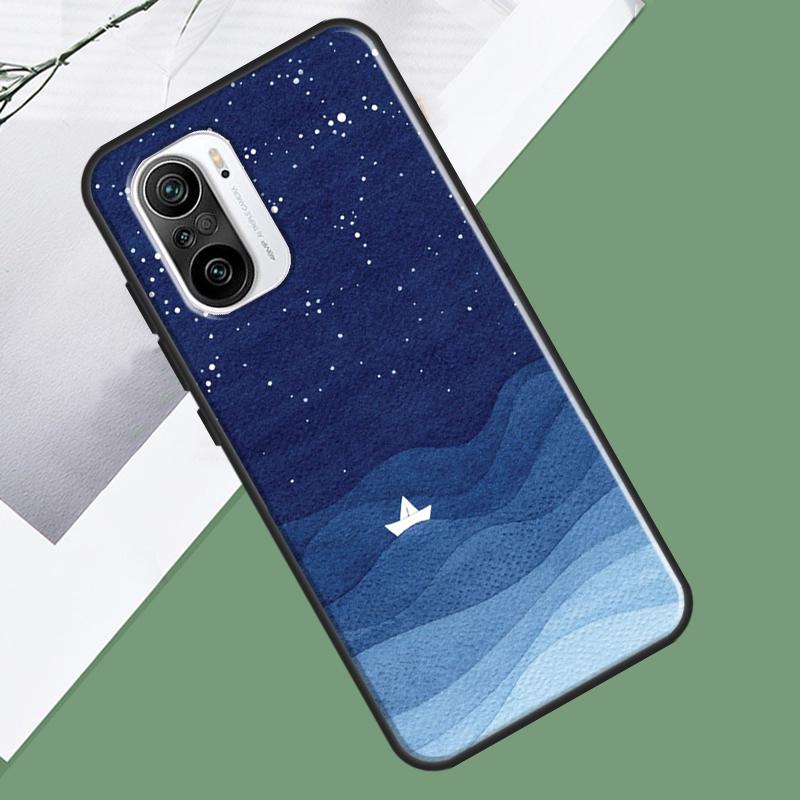 Морские волны парусник Чехол для Xiaomi 17 Pro Max 13 14 15 Ultra 13T 14T 15T Pro POCO F7 F5 F6 X5 X6 X7 Pro Обложка