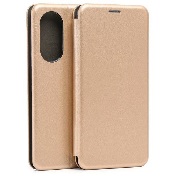 Etui z klapką do Oppo A98 Beline Złote