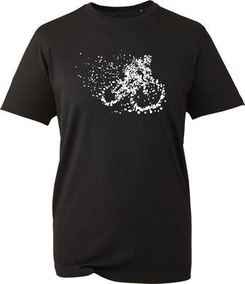 Mountain Bike T Shirt Unisexs Black Cycling Biker Road Bicycle MTB Graphic Art Tee