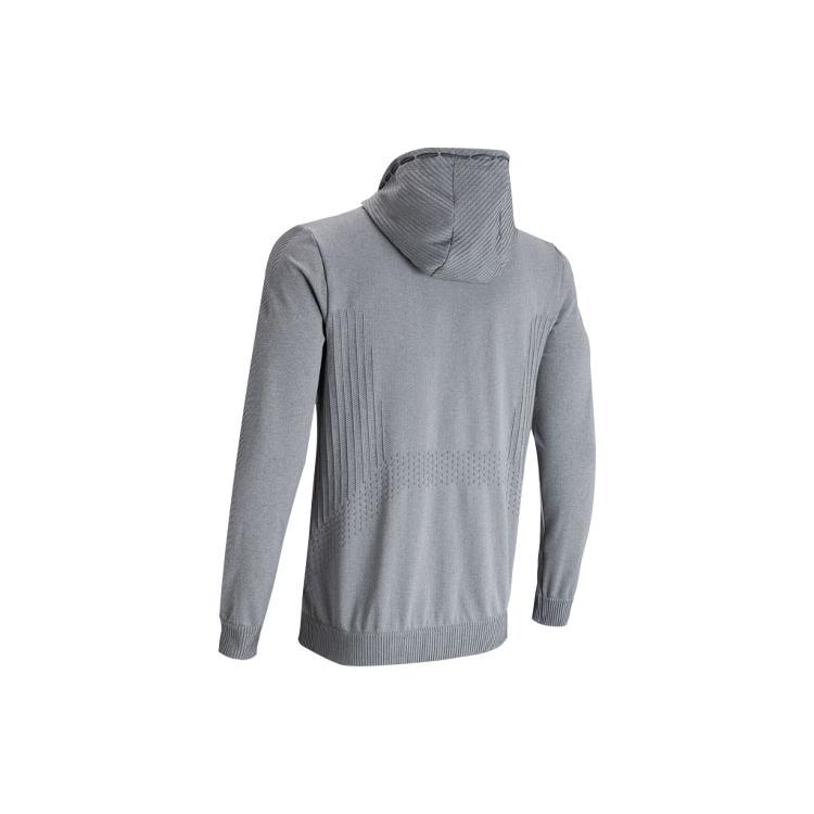 Under Armour RUSH Мужские куртки Глубокий волчий серый С капюшоном Умеренные Другие 1366258-066