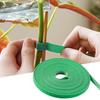 Plant Tie Double Sides Reusable Nylon Hook Loop Garden Supports Bamboo Cane Wrap Tie for Home Use