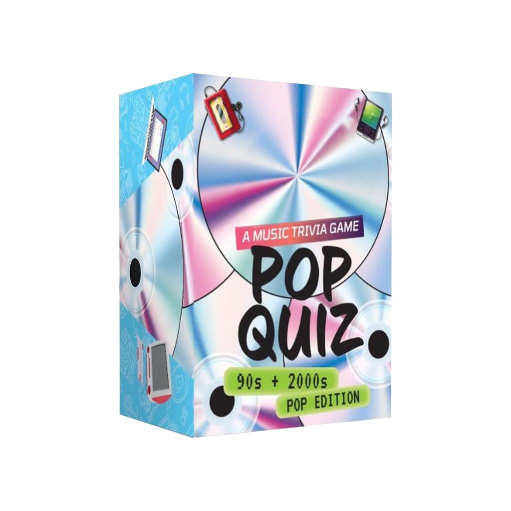 90s & 2000s Music Trivia Card Game - Edition - Finish The Lyrics Challenge, Fun For Adults, Party Or Family Night