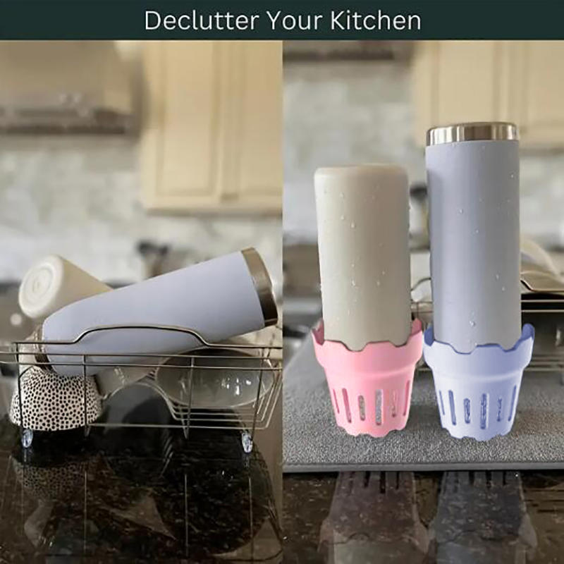 1 шт. Подставка для сушки бутылок Подставка для бутылок Сушилка Быстрая сушка Органайзер для чашек Подставка Двухголовая Утолщенная Для дома Кухни