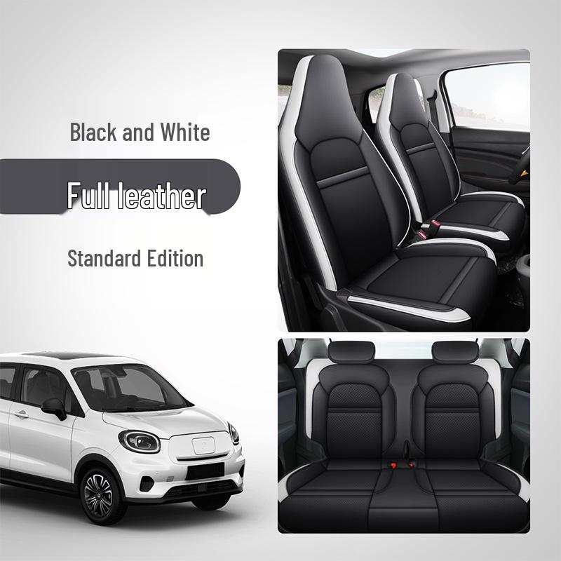 LJ Special Car Seat Cushion for Leapmotor T03 - Leather & Ice Silk, All-Season Sport Pad