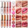 Блестящий матовый блеск для губ Fine Shine Lip Gloss 8 цветов Pearl Gloss Водостойкий блеск для губ Ice Transparent Pure To Overlay Lip Glaze
