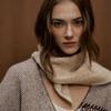 Diaalto TIGNES KNIT SCARF_BEIGE